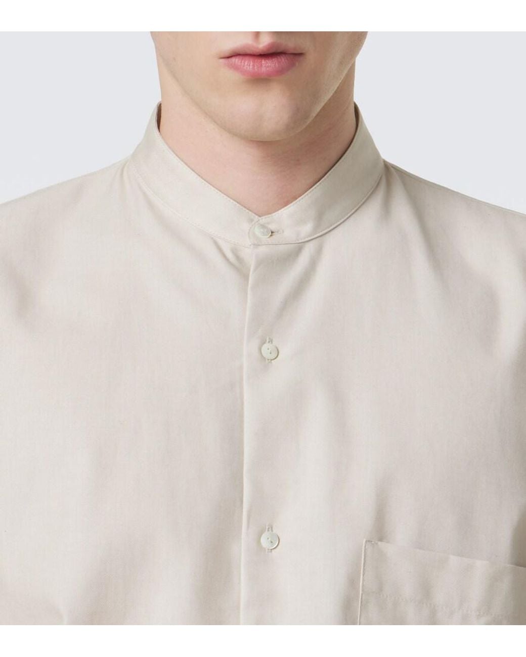 STÒFFA White Cotton Shirt for men