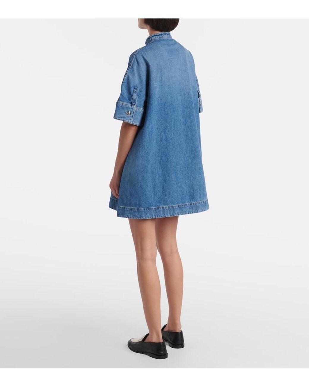 Givenchy Blue Denim Minidress