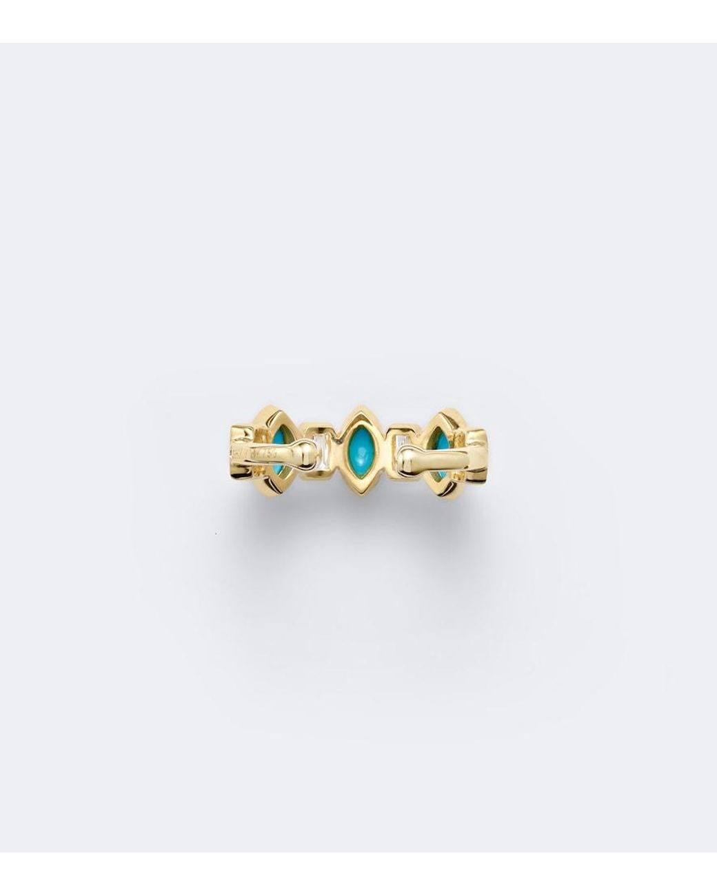 SHAY Blue Riviera 18Kt Ear Cuff With And Diamonds