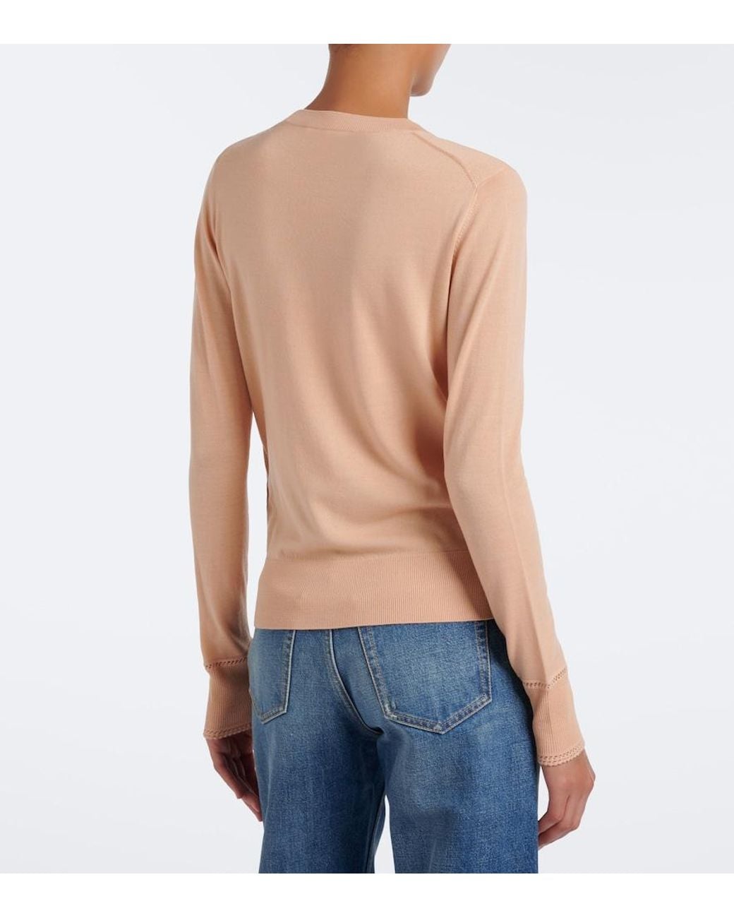 Chloé Natural Wool Sweater