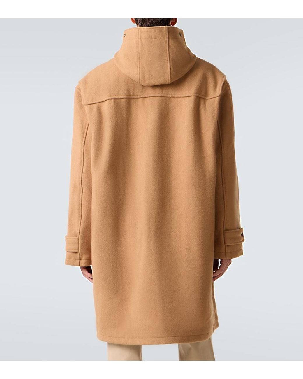 Polo Ralph Lauren Natural Hooded Wool Coat for men