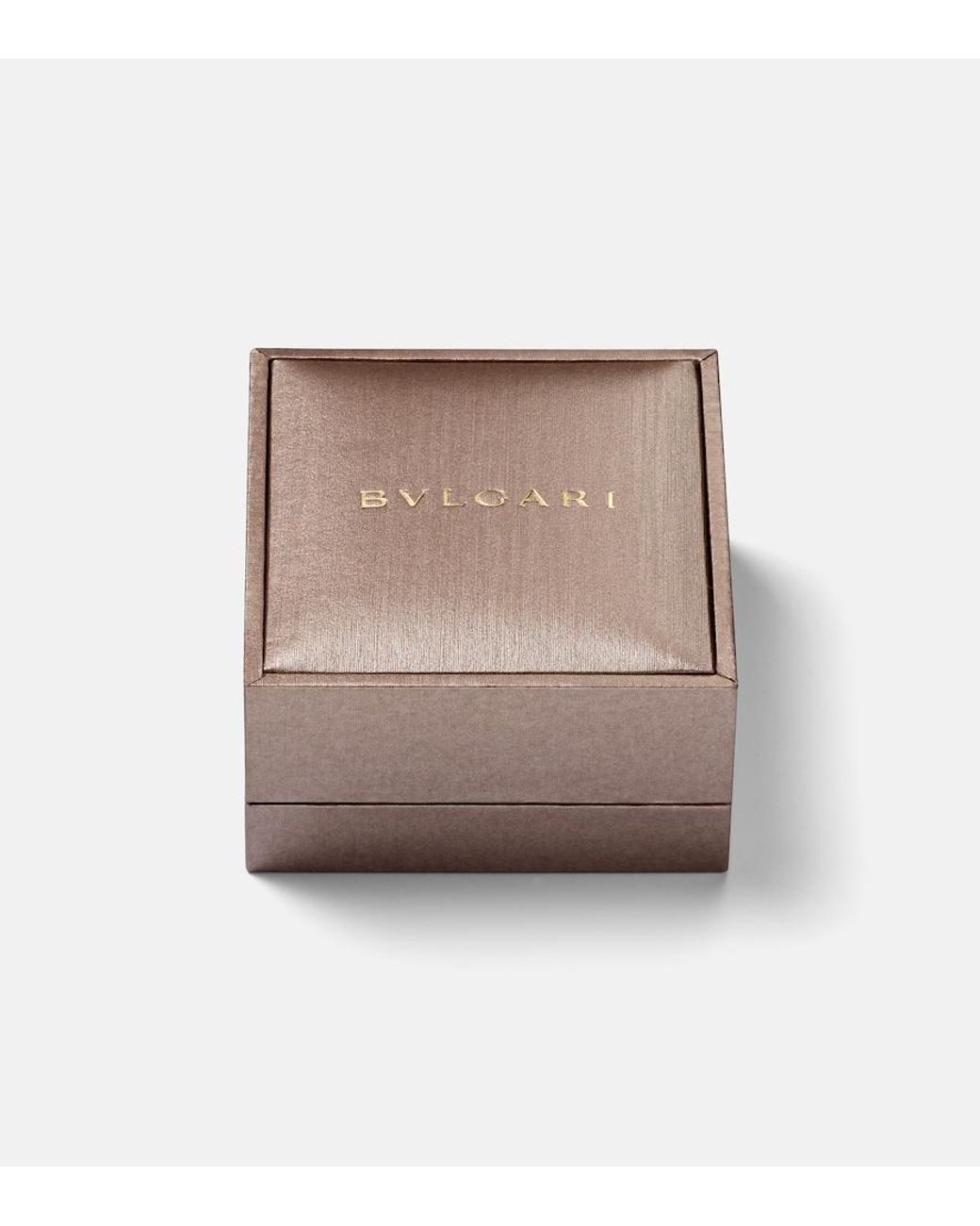 BVLGARI Metallic Tubogas 18Kt Earrings With Diamonds