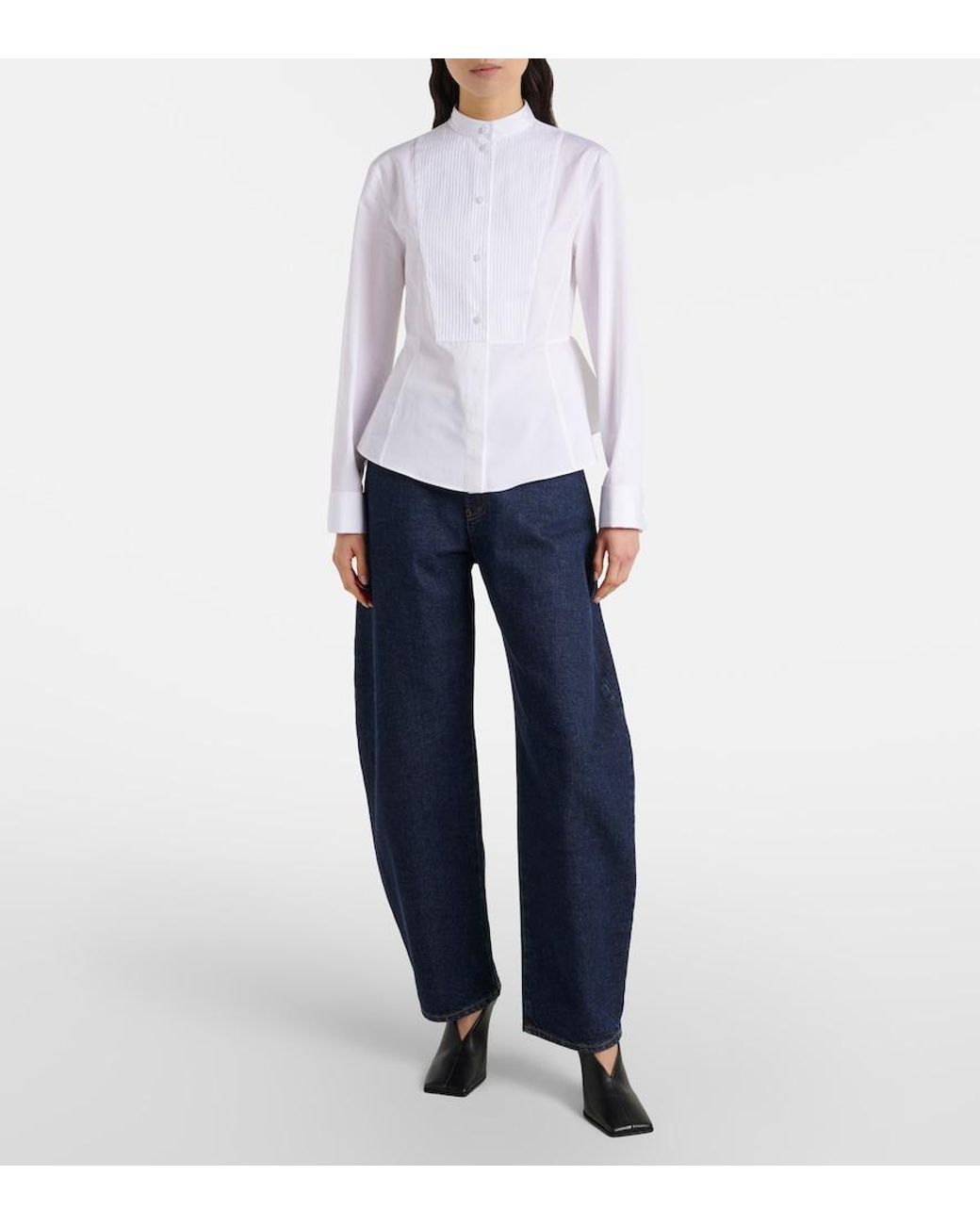 Alaïa White Cotton Shirt