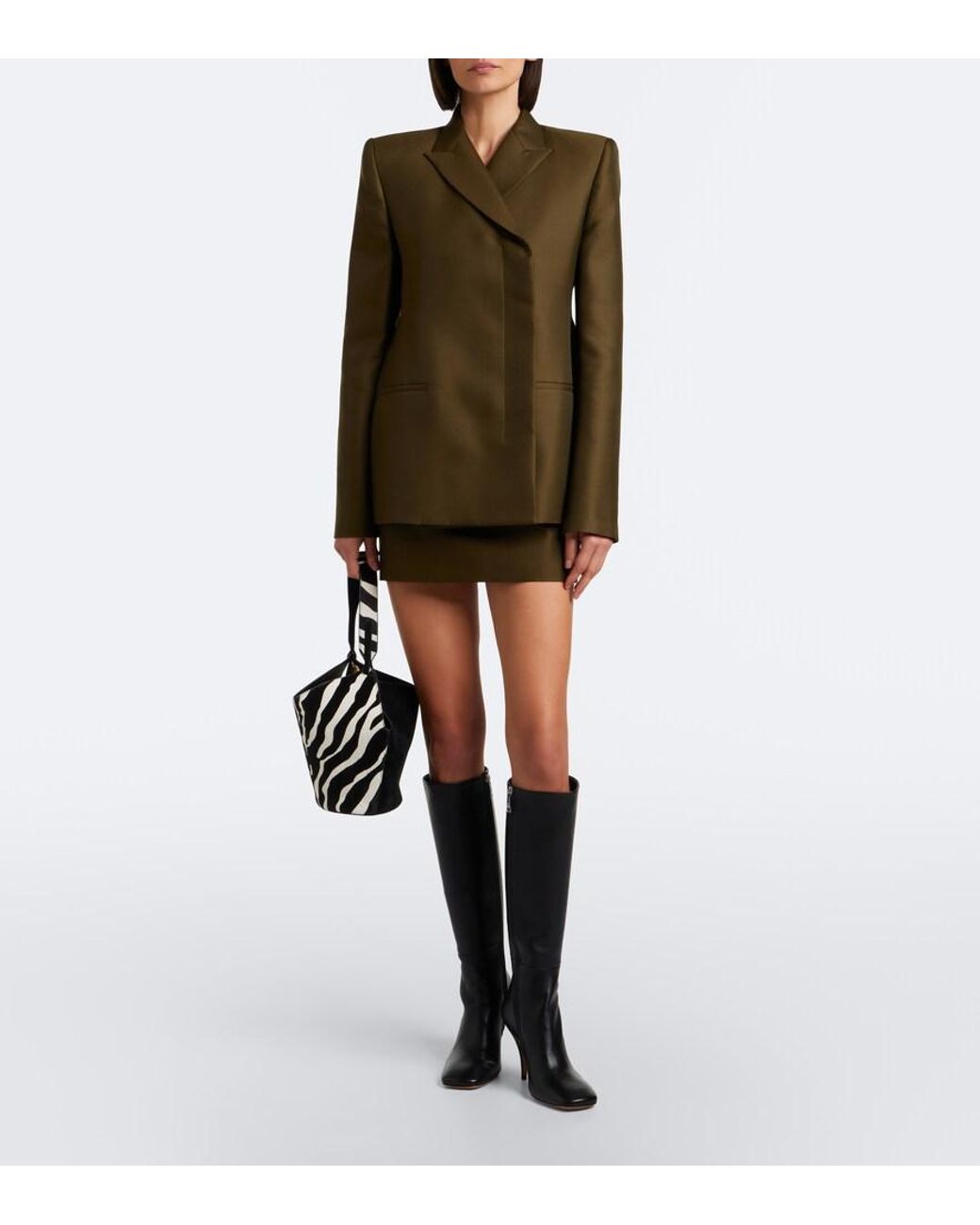 Jude Black Credo Leather Knee-High Boots