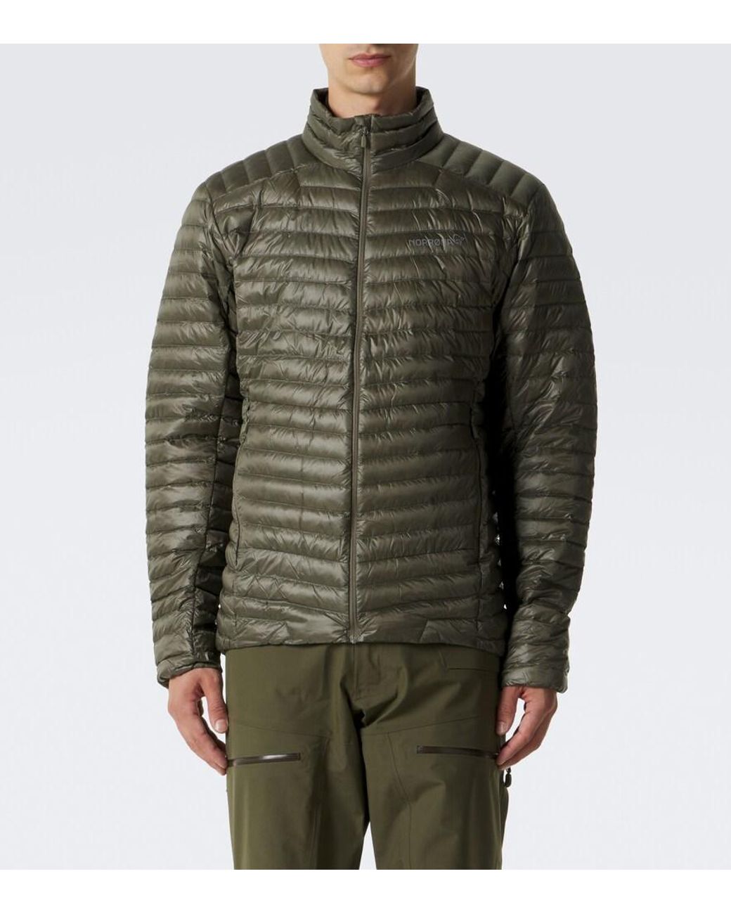 Norrona Green Trollveggen Down Ski Jacket for men