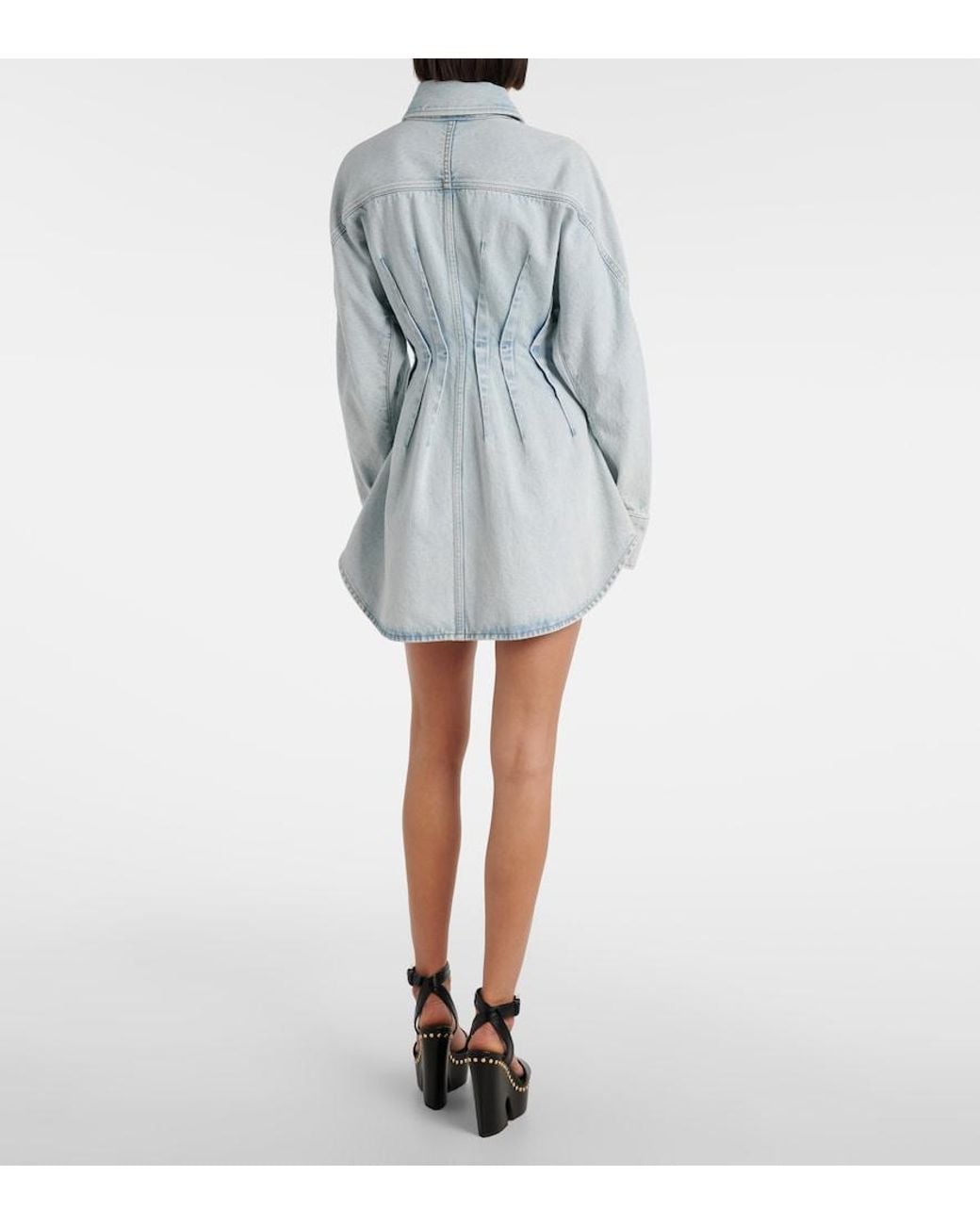 Givenchy Blue Denim Minidress