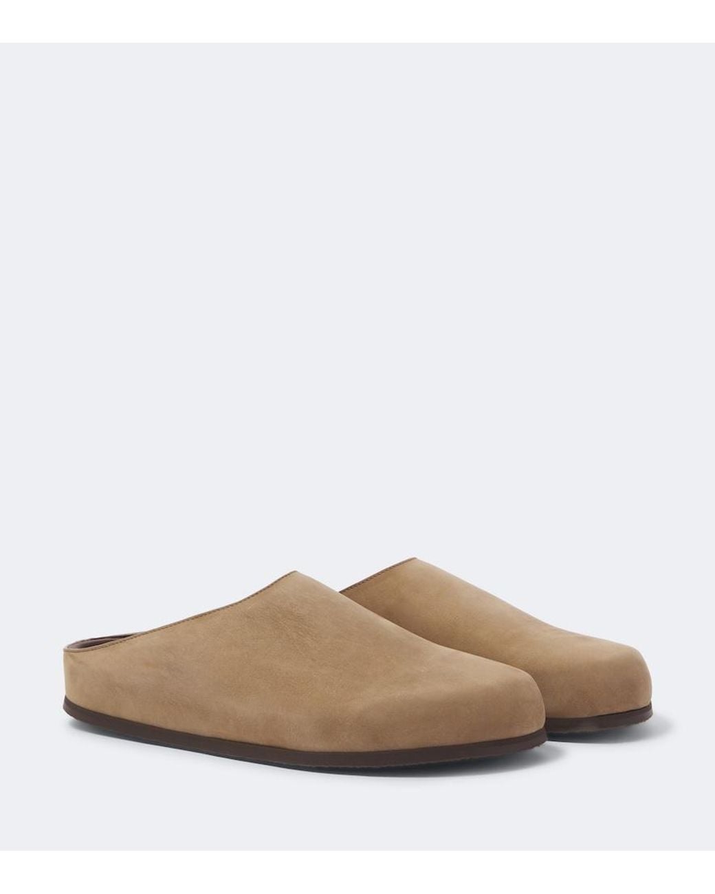 Studio Nicholson Brown Wearing Leather Mules for men