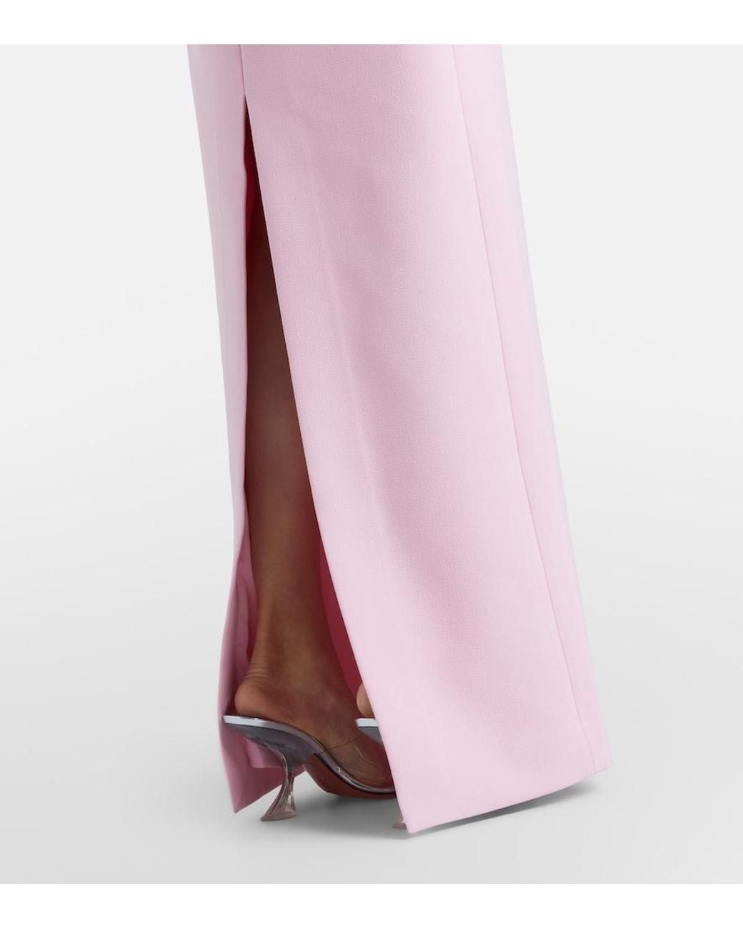 Rebecca Vallance Pink Lulee Embellished Floral Gown