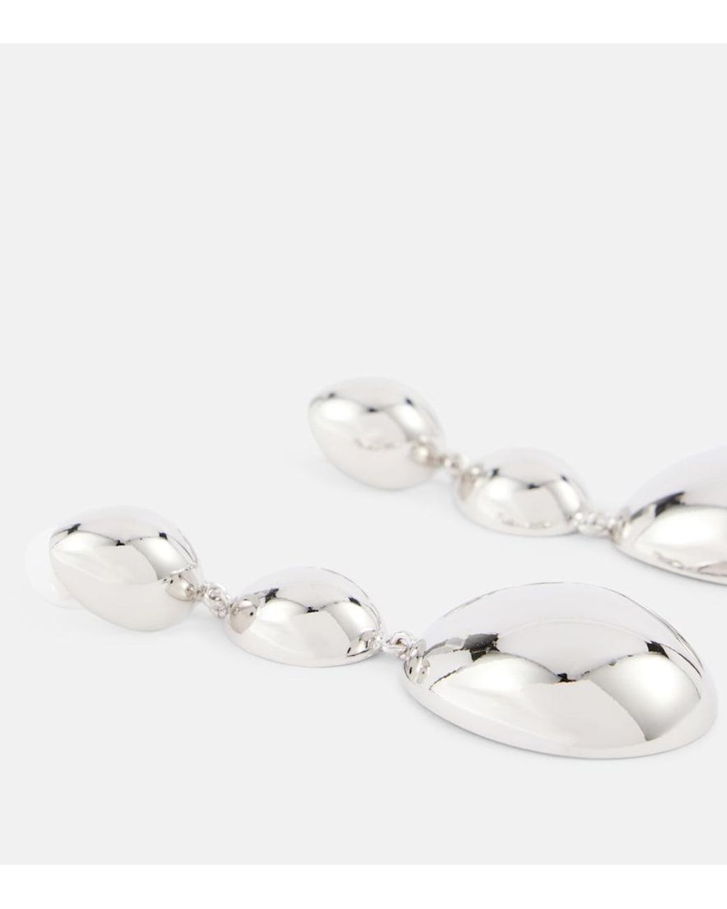 Isabel Marant White Awa Drop Earrings