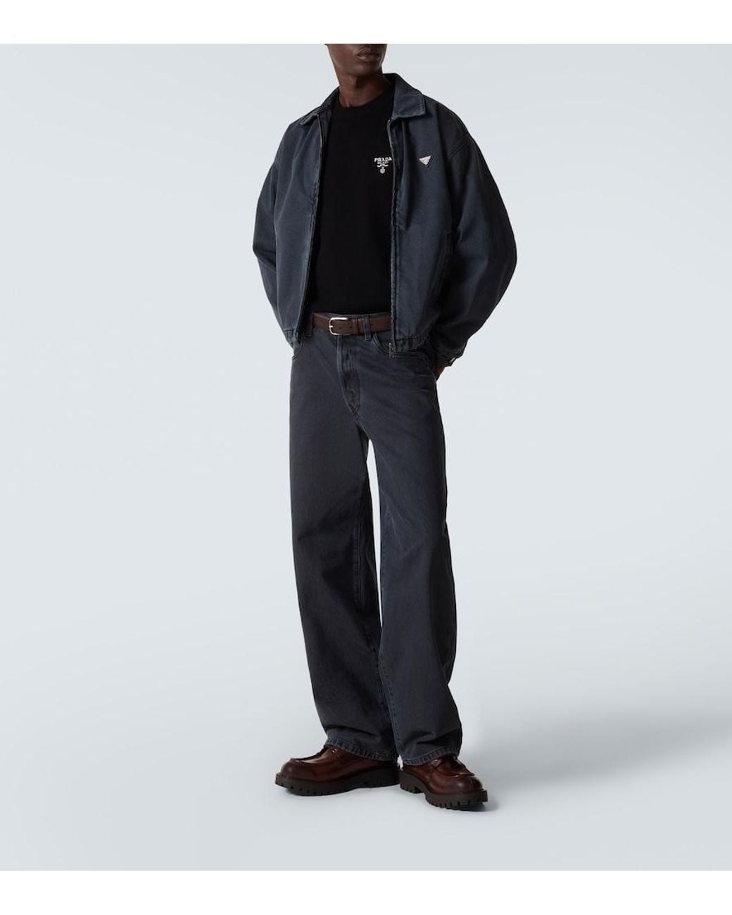 Pullover di Prada in Black da Uomo