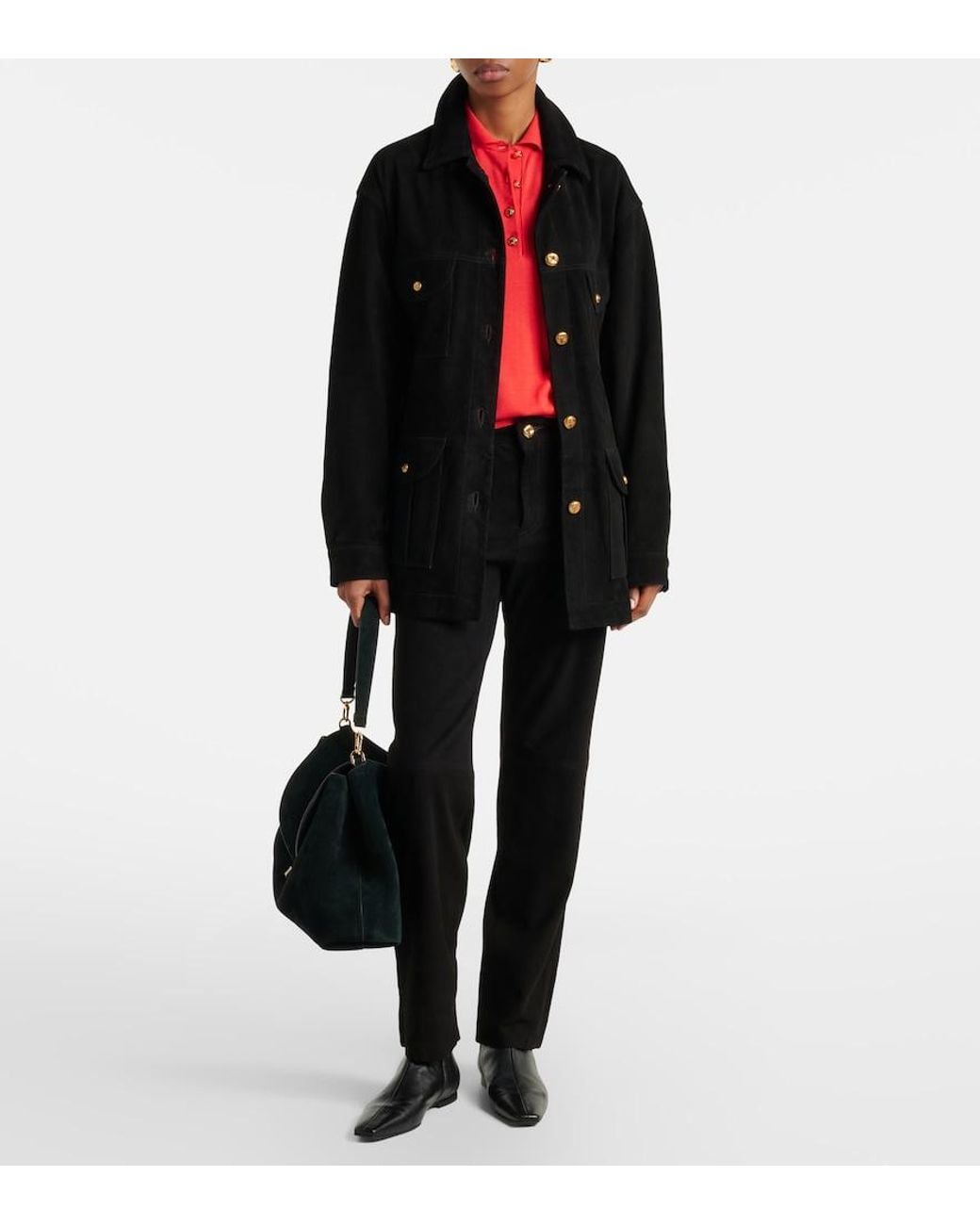Blazé Milano Red Alegria Silk And Cotton Polo Sweater