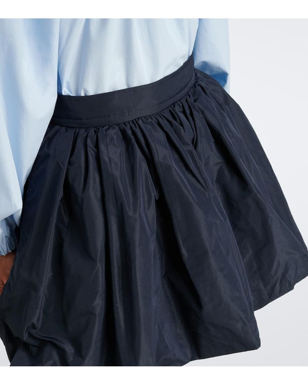 Patou Blue Miniskirt