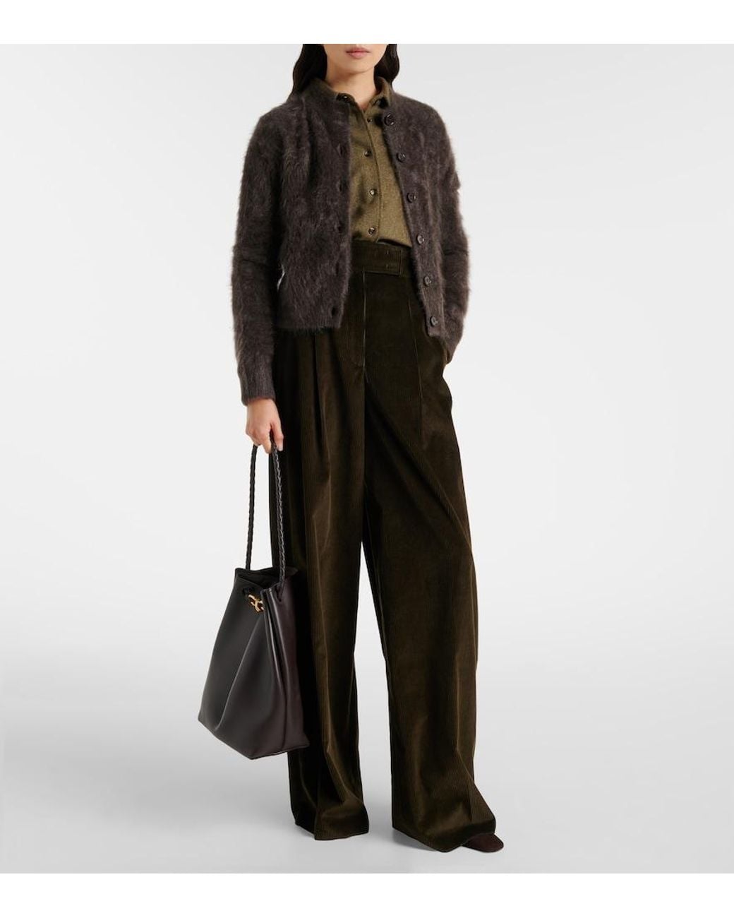 Lisa Yang Black Azalea Cashmere Cardigan