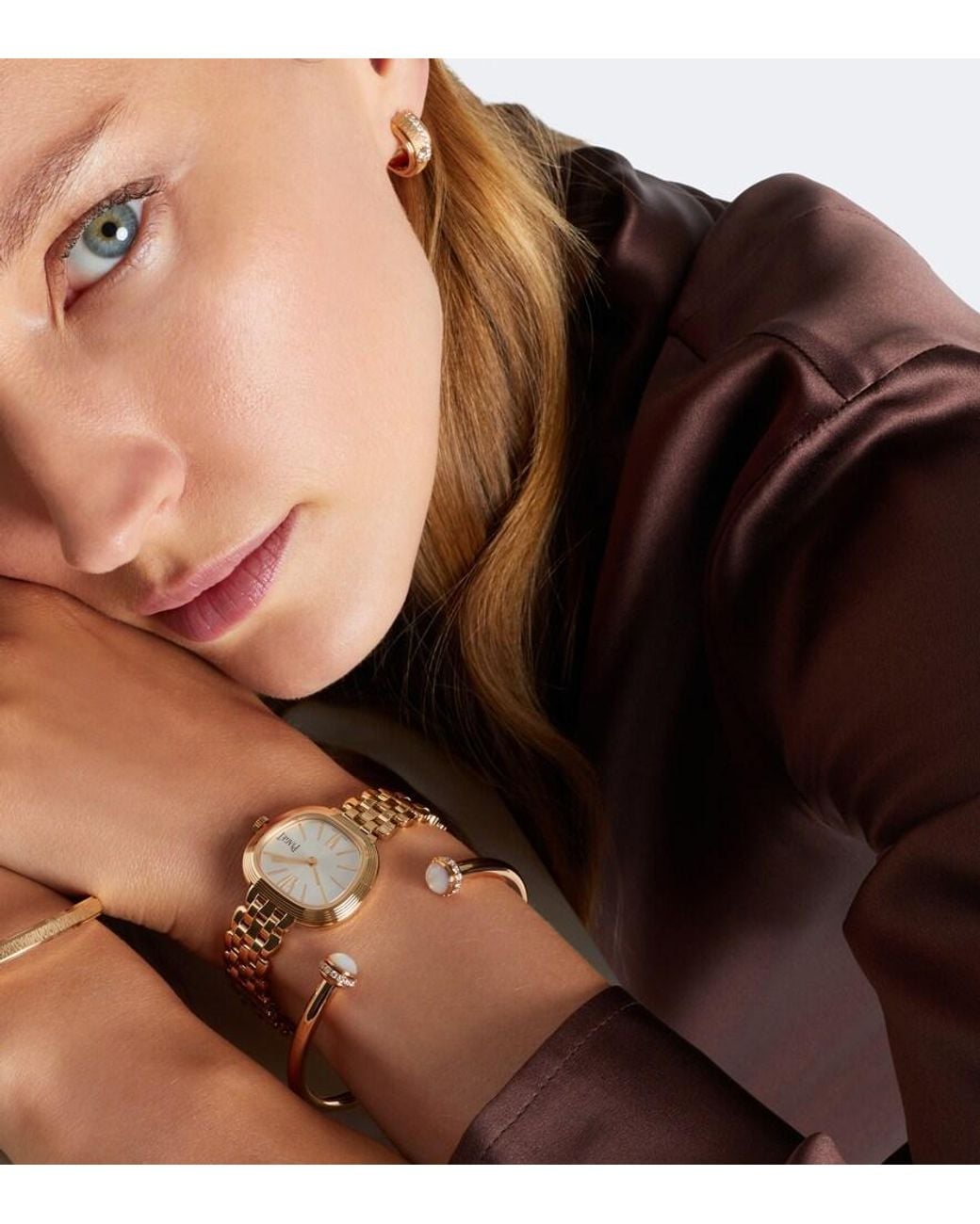 Piaget Metallic Sixtie18Kt Rose Watch