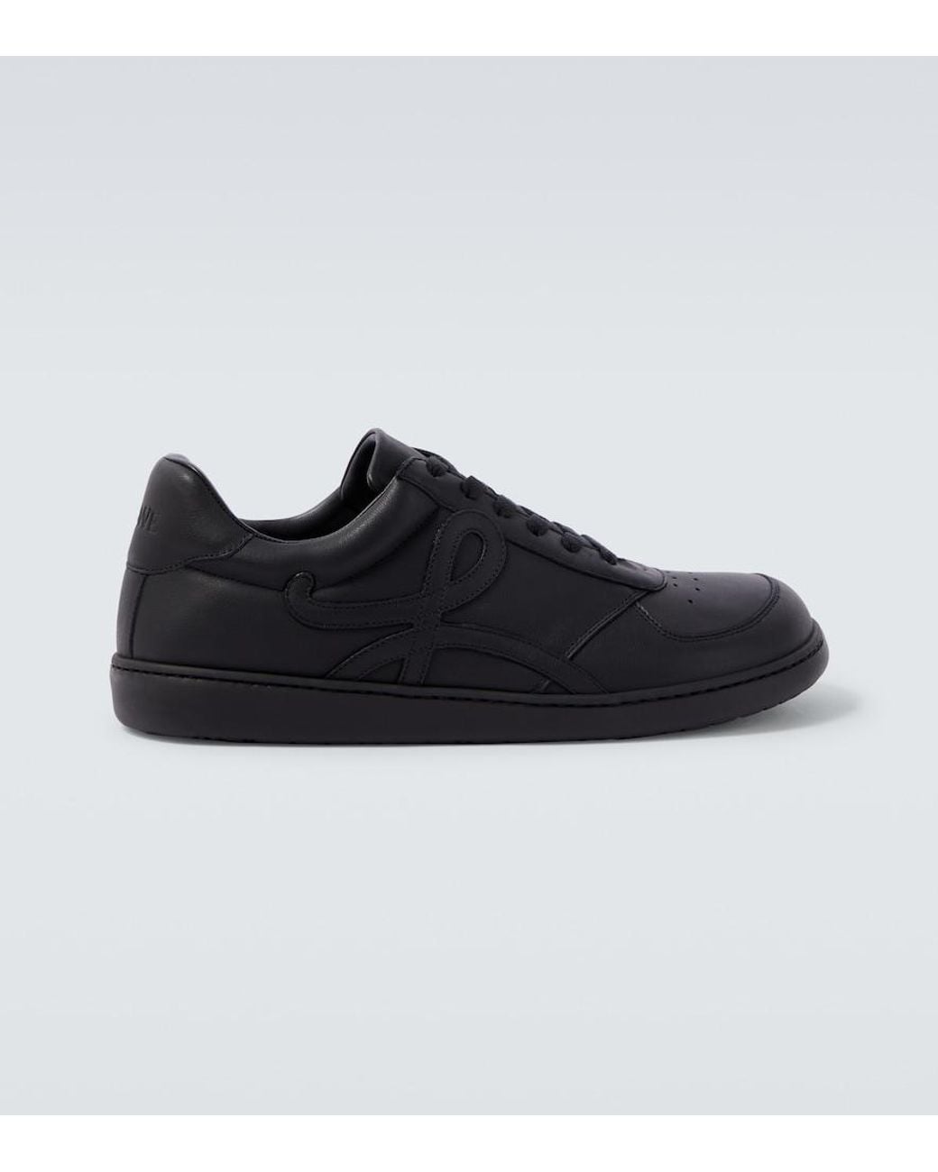 Loewe Black Jambo Leather Sneakers for men