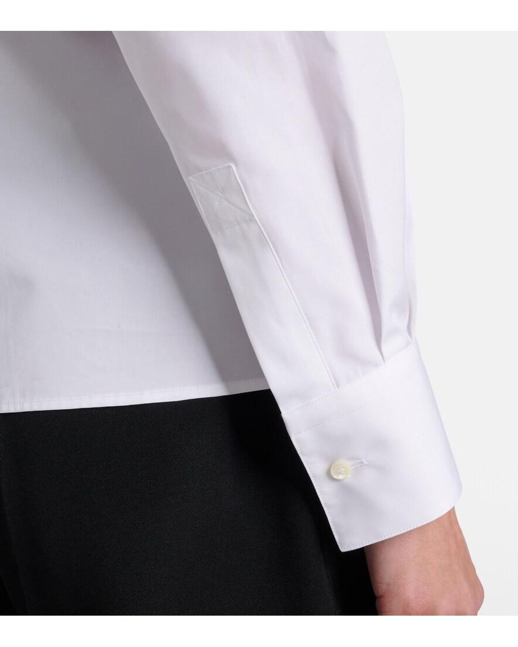 Givenchy White Cotton Poplin Shirt