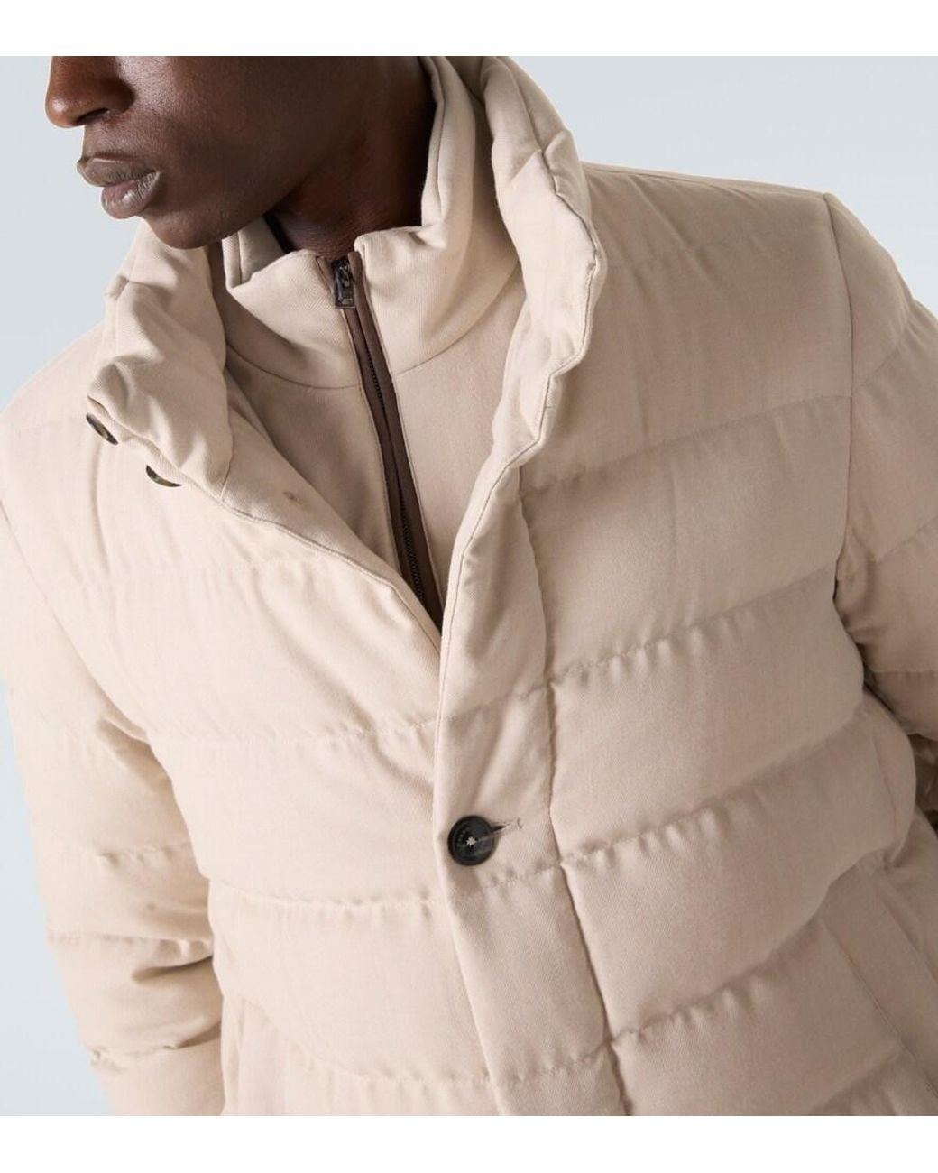 Herno Natural Down Coat for men