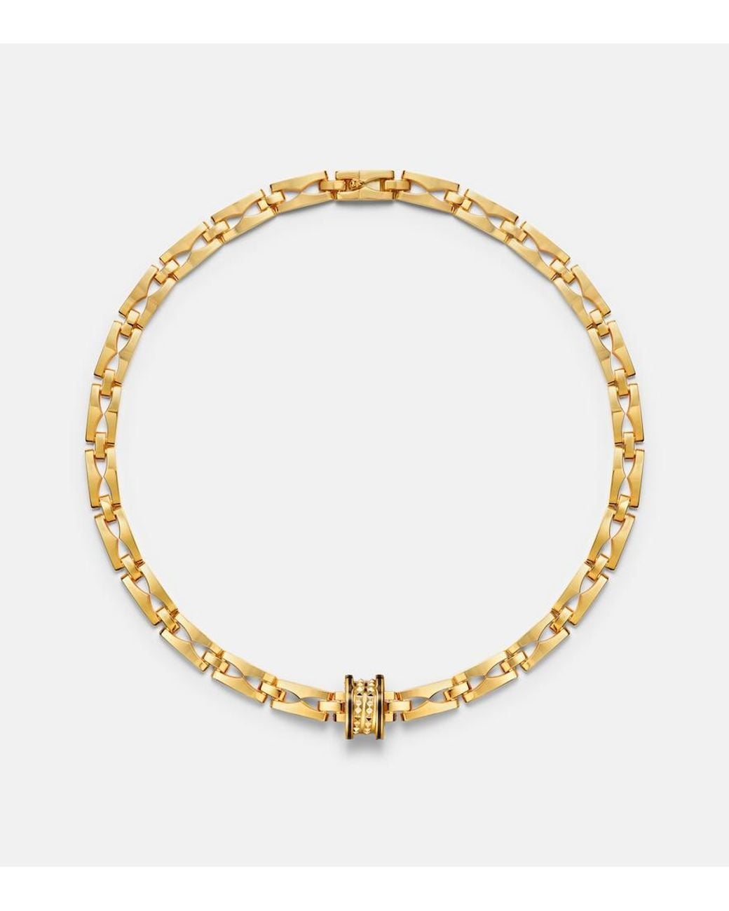 BVLGARI Metallic B.Zero1 18Kt Necklace With Ceramic