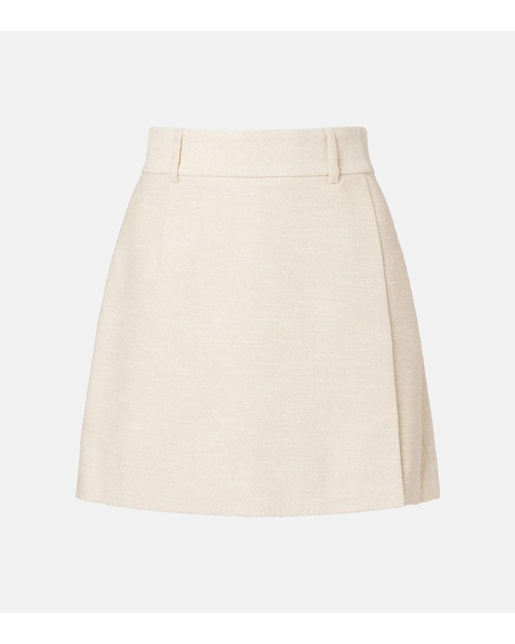 Rebecca Vallance Natural Winnie Tweed Skort