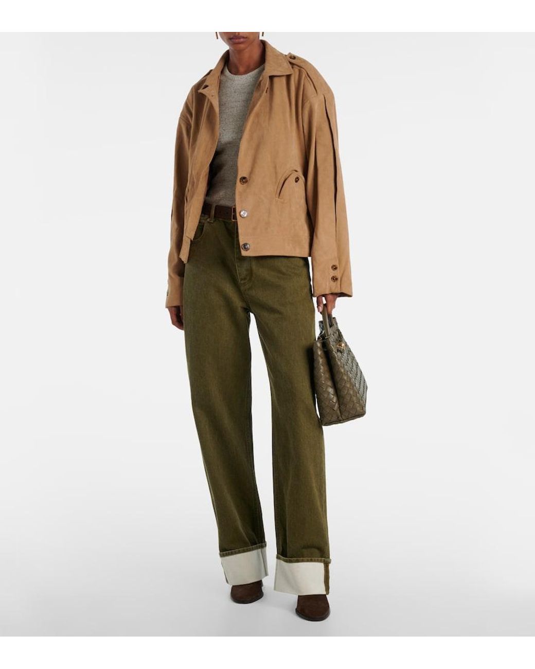 Blazé Milano Brown Kiso Suede Jacket