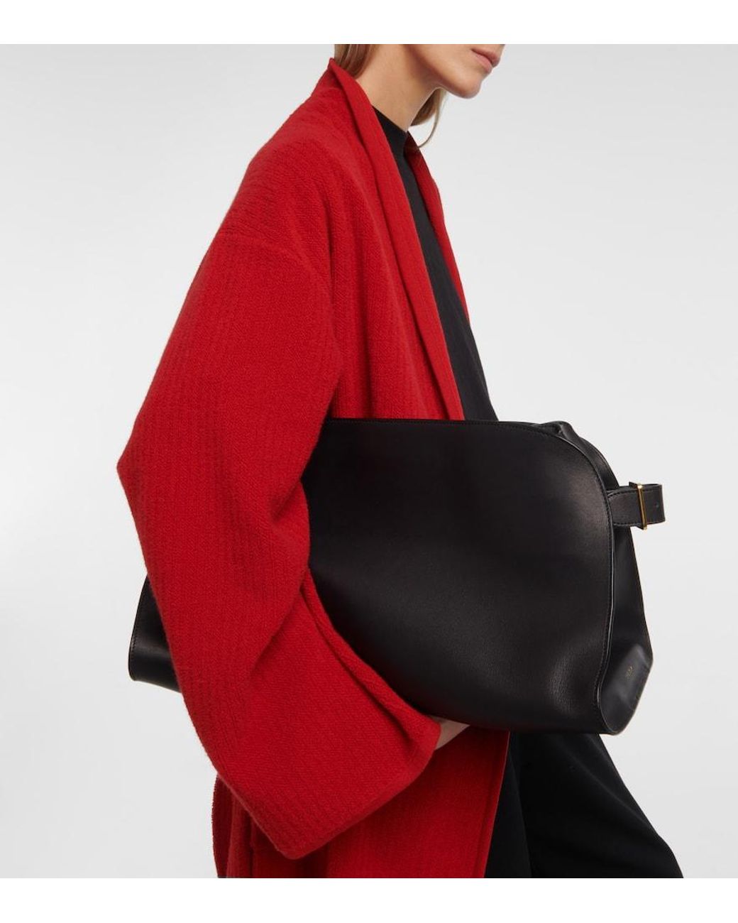 THE ROW マルゴー クラッチバッグ Margaux EW Clutch The Row Margaux EW Leather Clutch | Designer Bags | RADPRESENT
