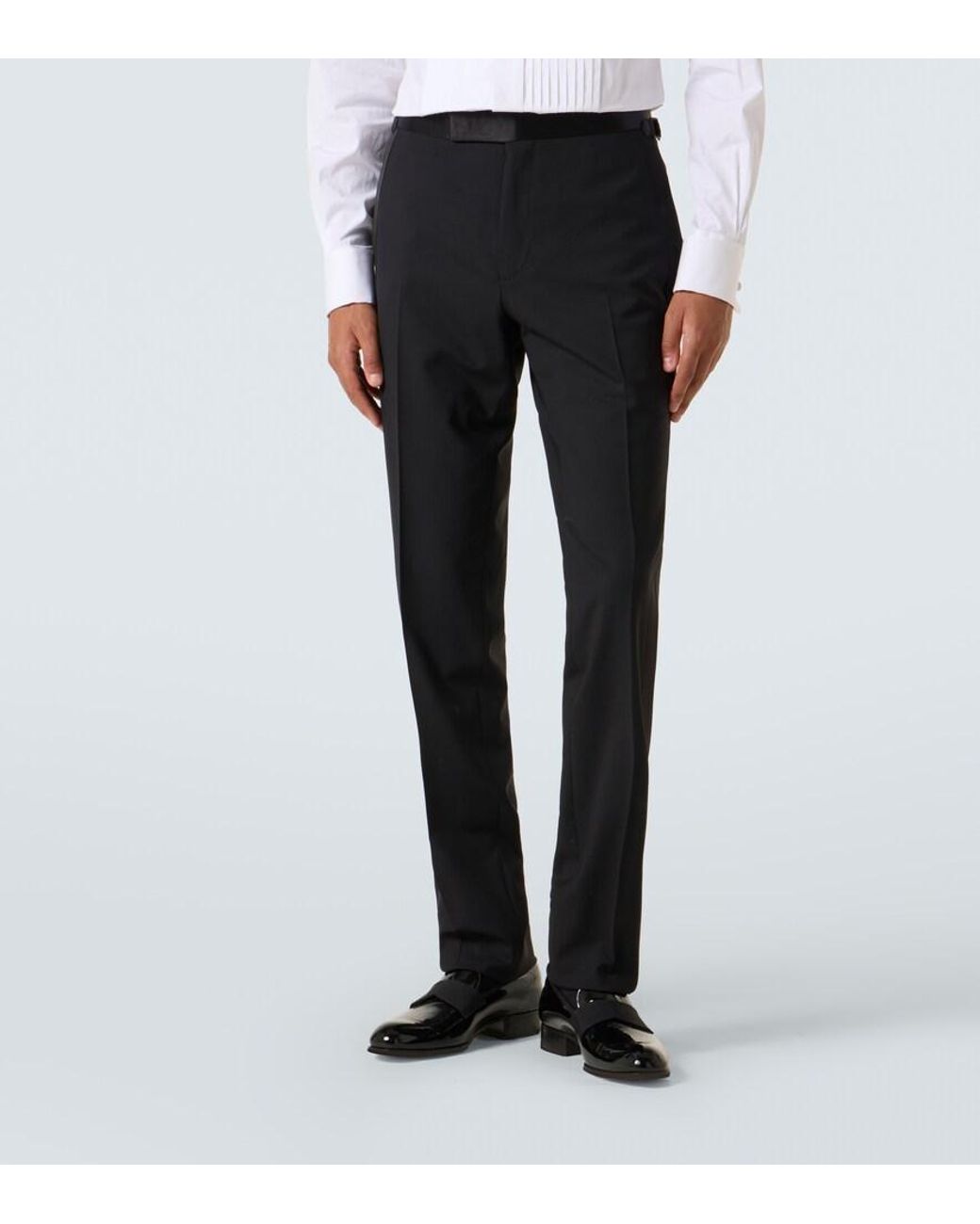 Tom Ford Black Wool-Blend Tuxedo for men