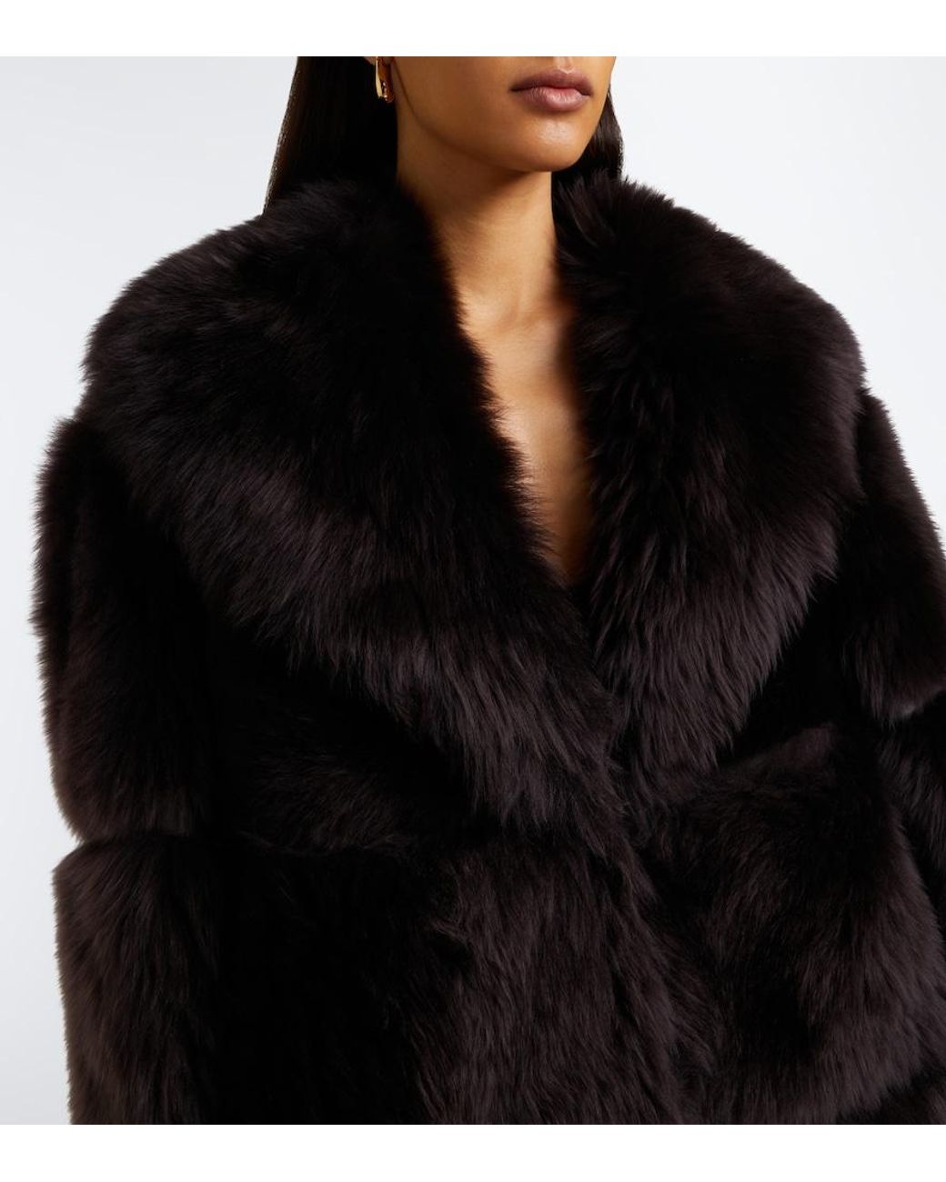 Joseph Black Elektra Shearling Coat