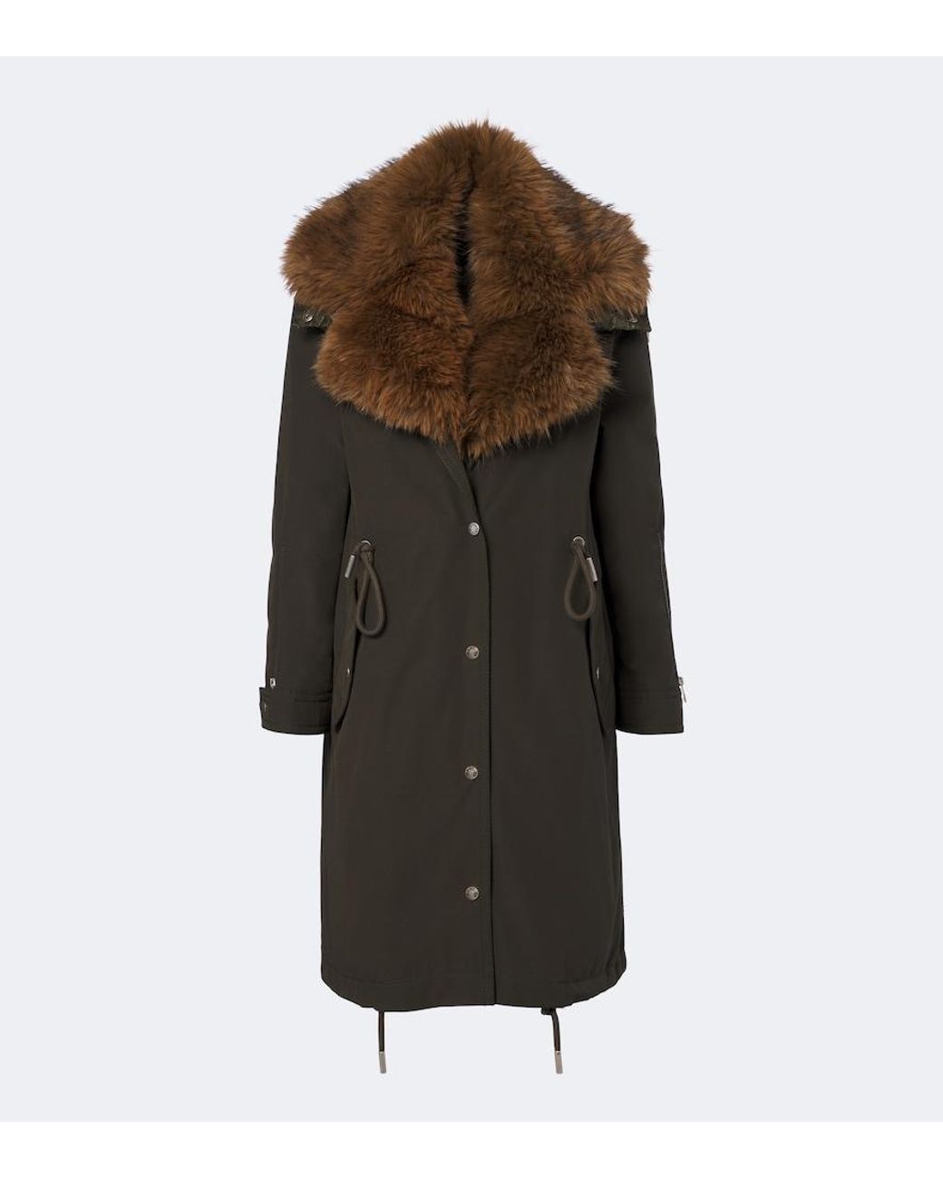 Moncler Brown Halicte Down Coat