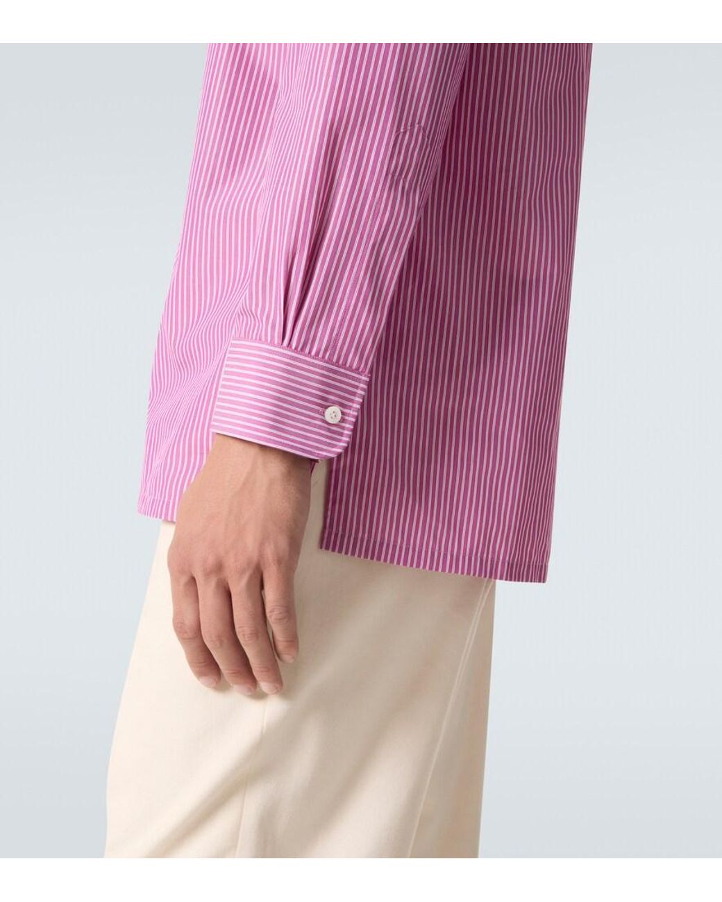 Camicia di Charvet in Pink da Uomo