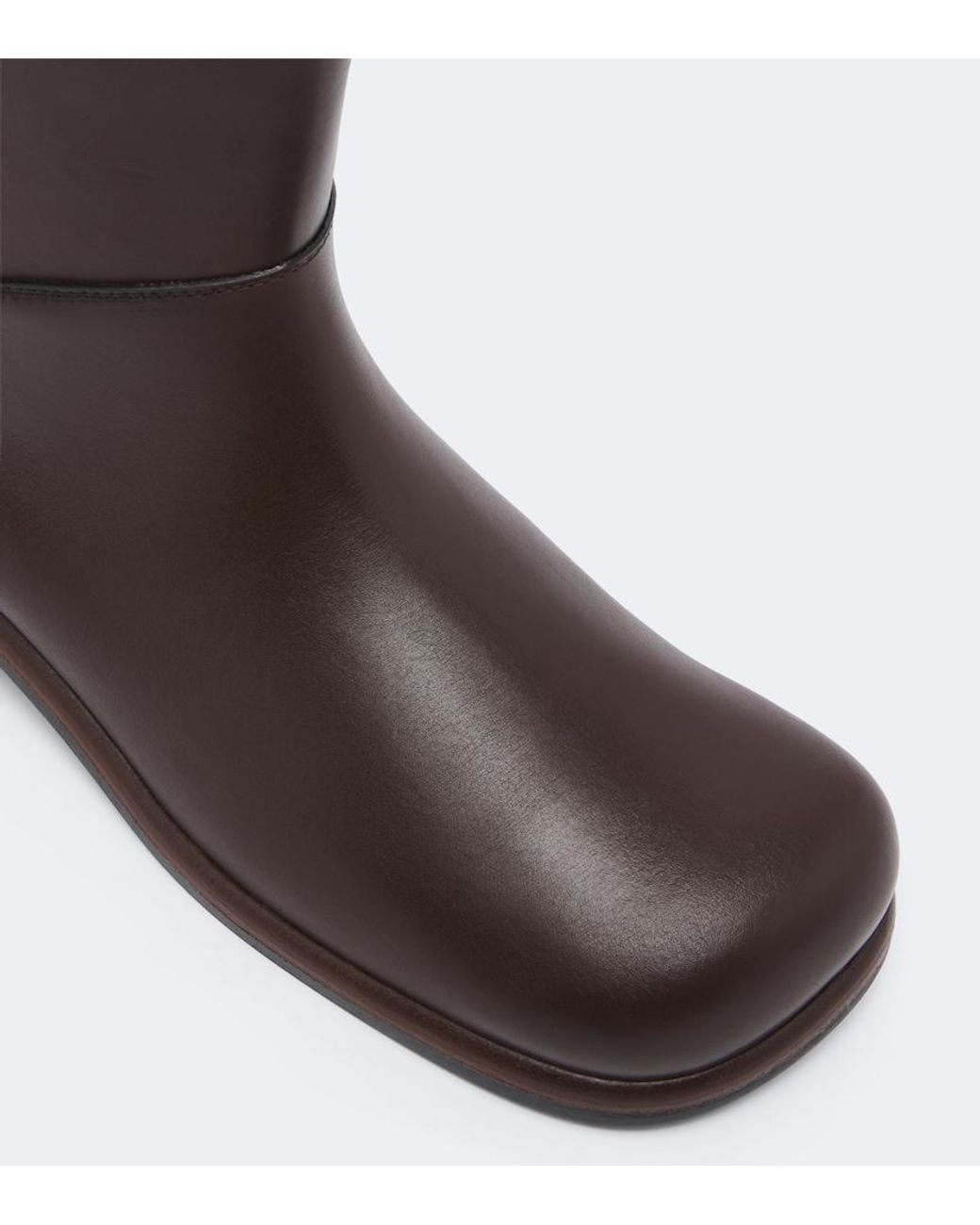 Proenza Schouler Brown Esme Leather Knee-High Boots