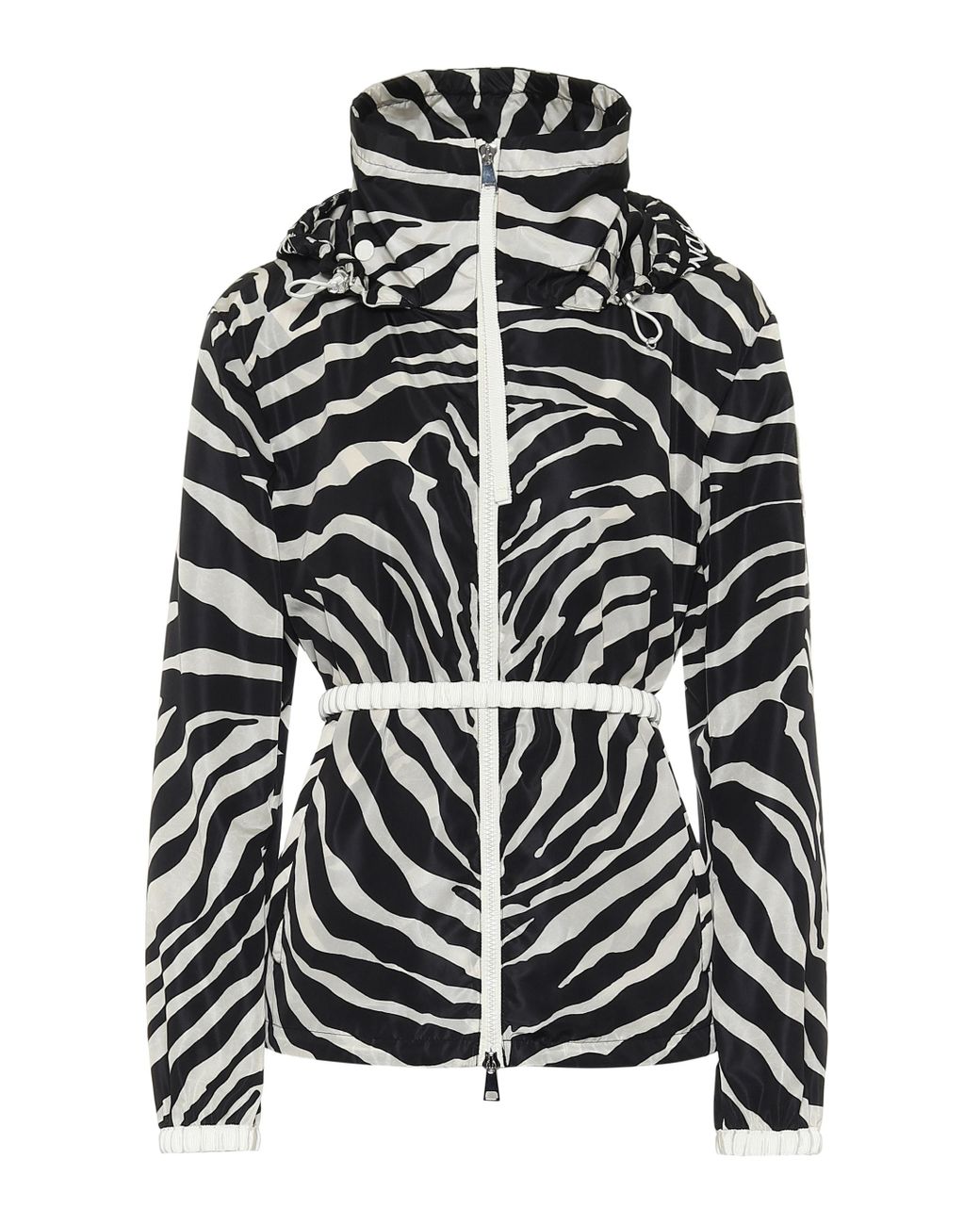 Moncler Zebraprint Technical Jacket in Black Lyst