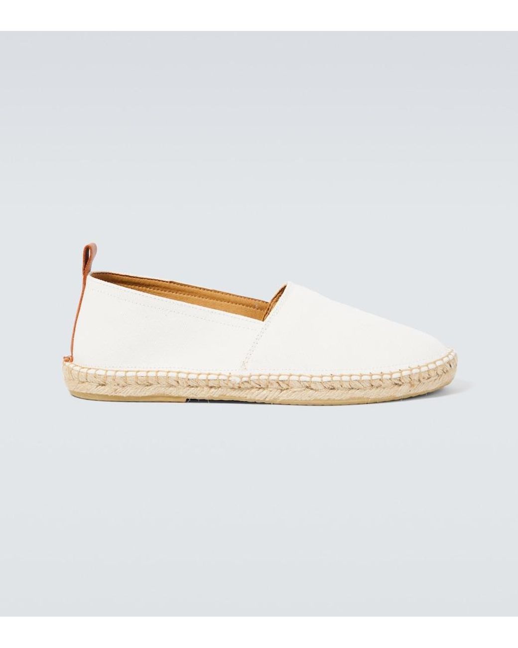 Frescobol Carioca White Canvas Espadrilles for men