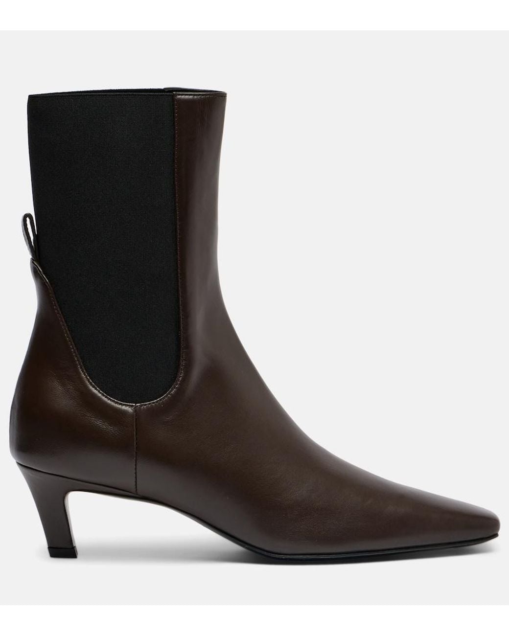 Totême  Black 50 Leather Chelsea Boots
