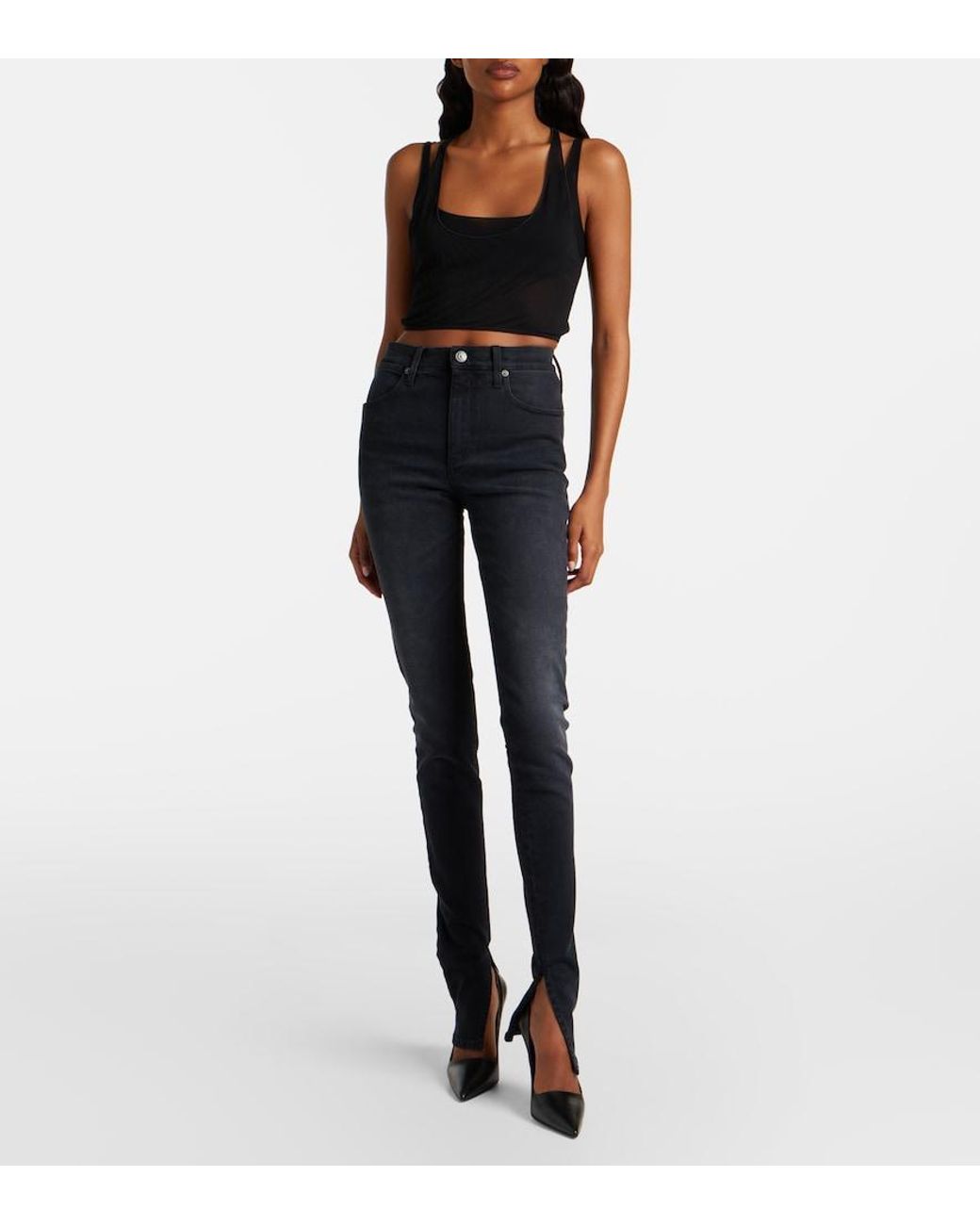 Gucci Blue Skinny Jeans