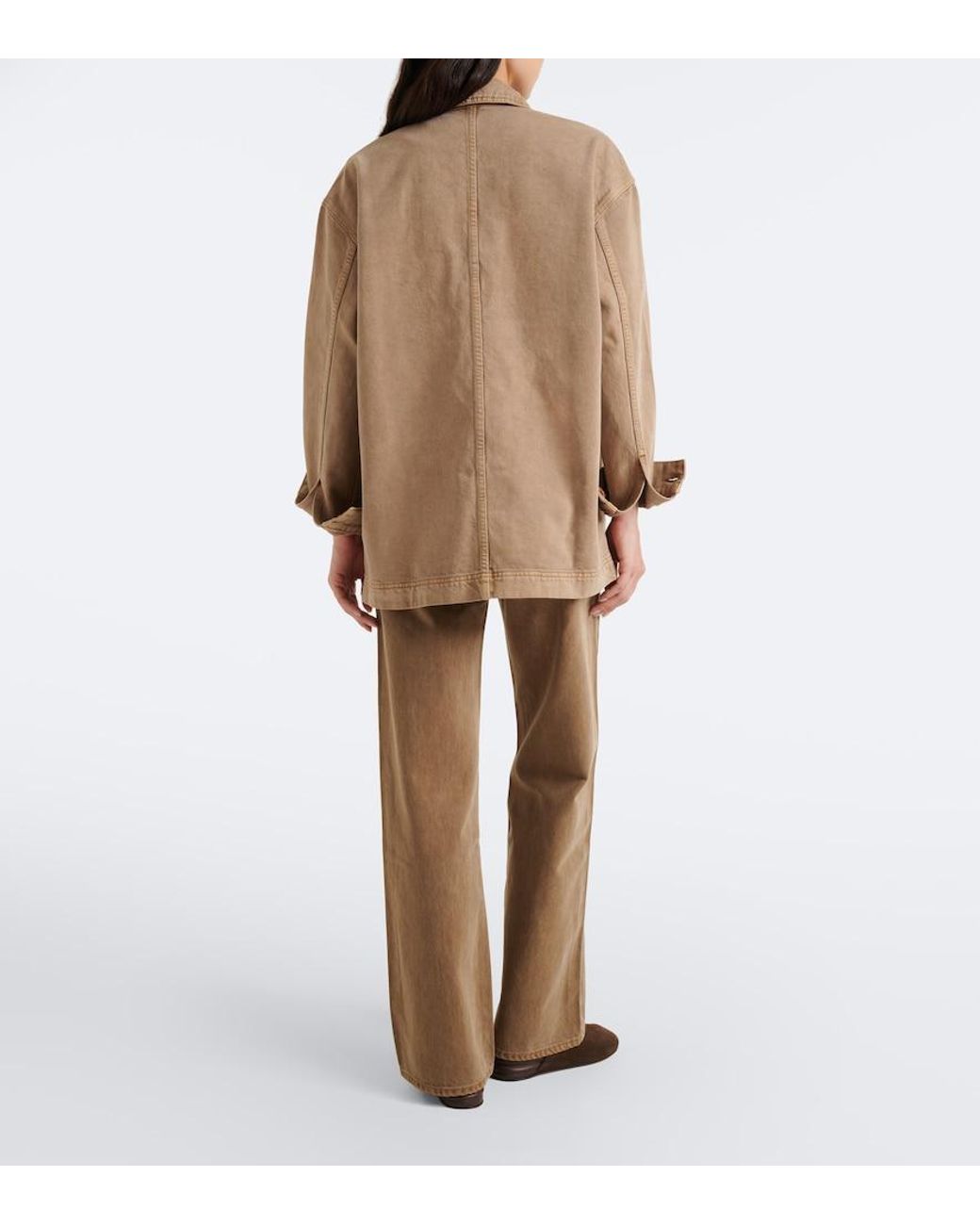 SLVRLAKE Denim Natural Grace Wide-Leg Jeans