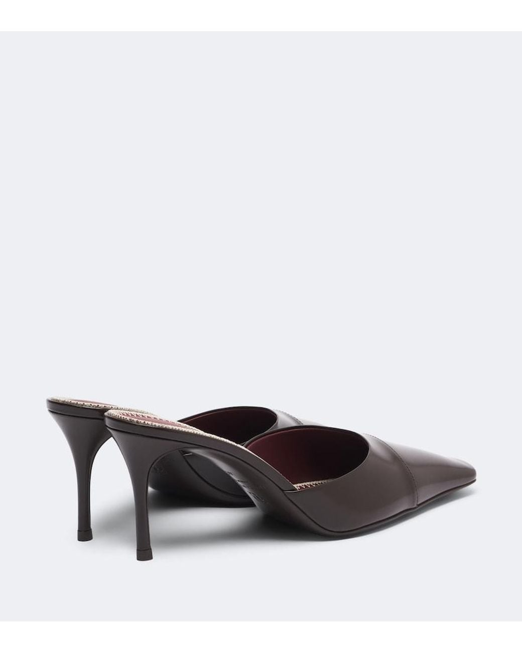 Magda Butrym Brown Leather Mules