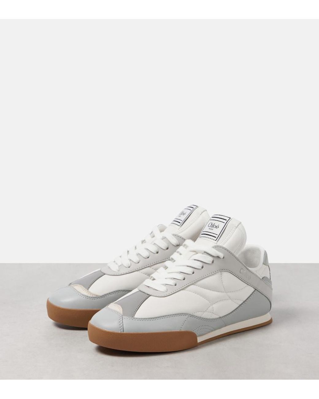 Sneakers Trekk Con Suede di Chloé in White
