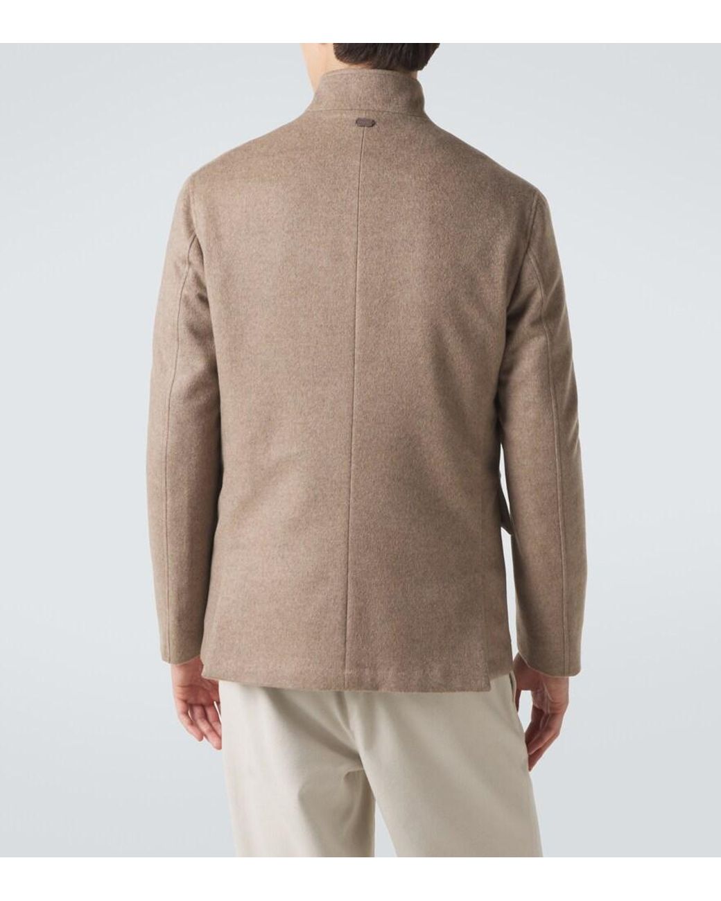 Agnona Natural Cashmere Jacket for men