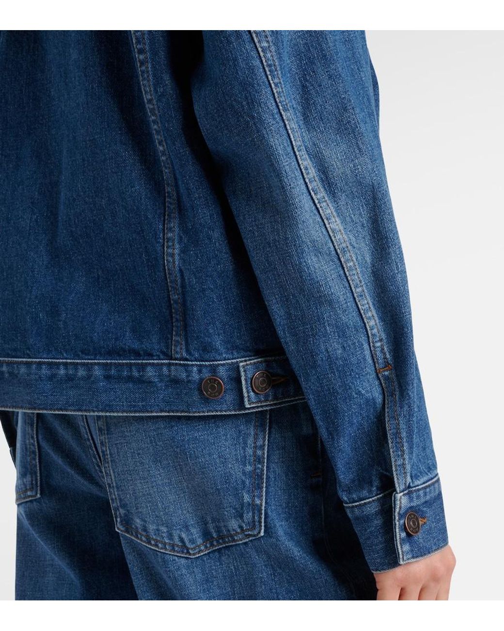 The Row Blue Sebilia Denim Jacket