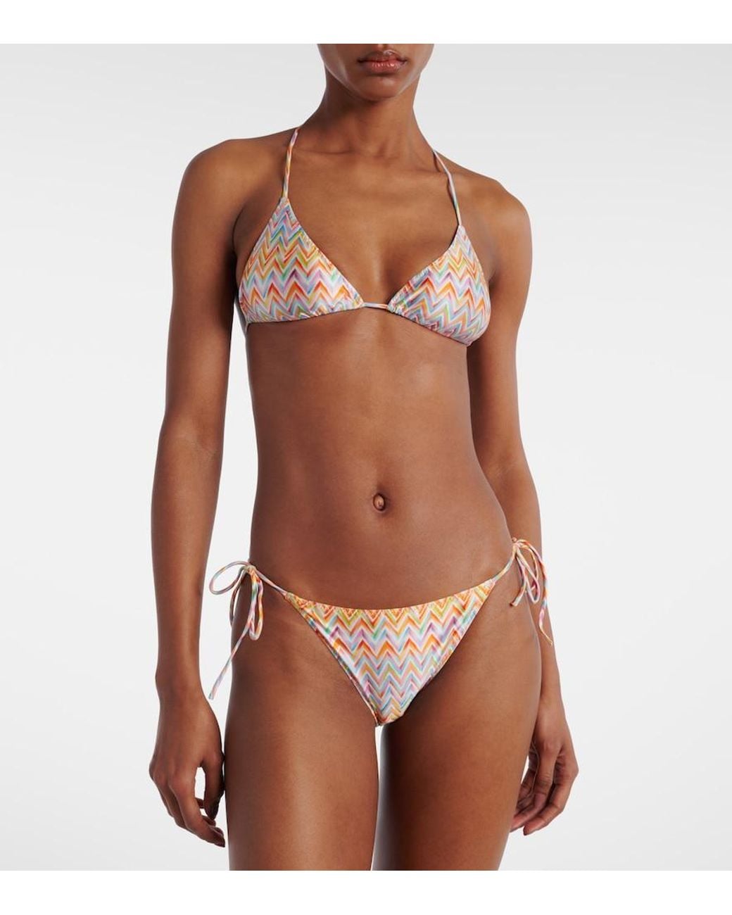 Bikini Zigzag Missoni en coloris White