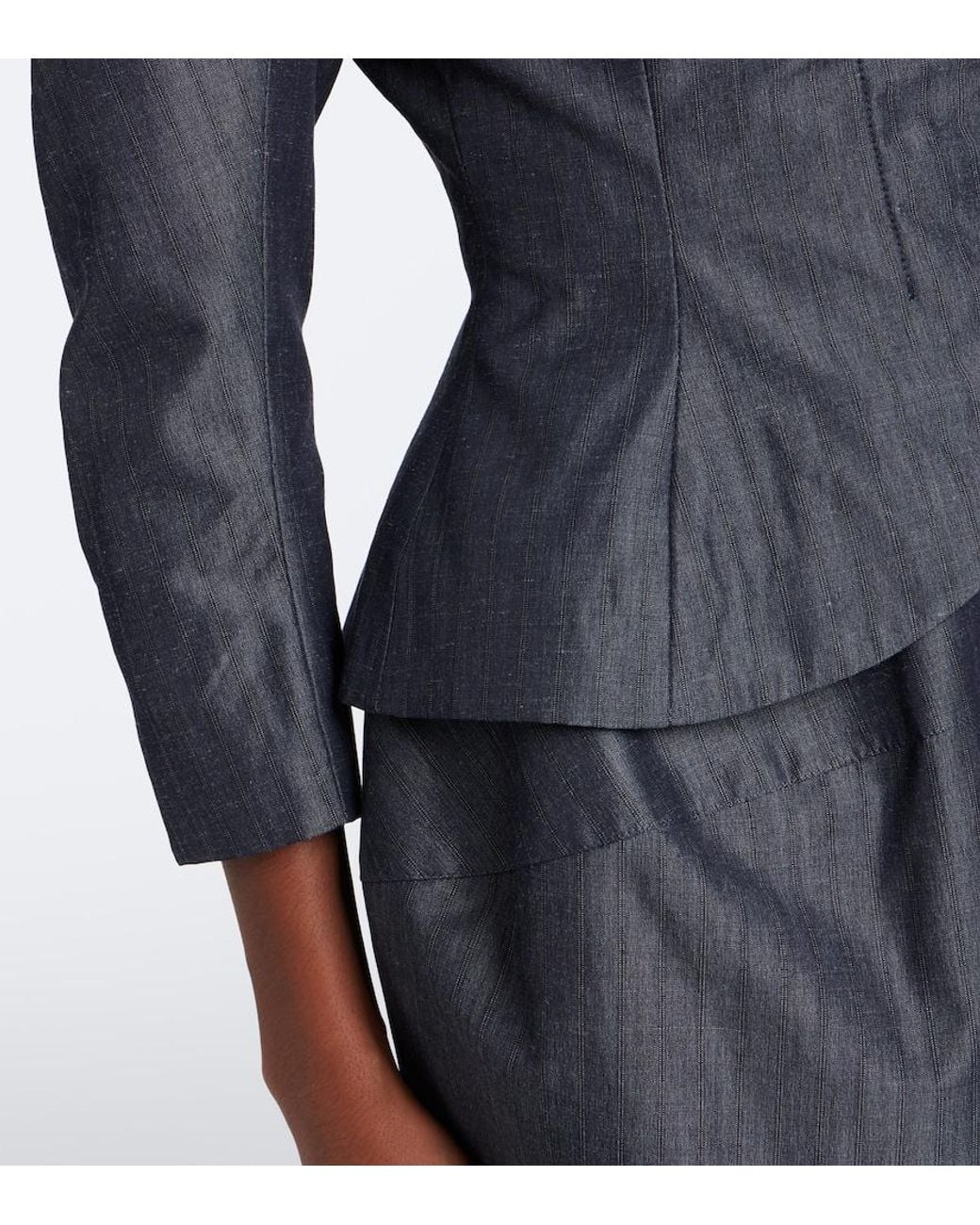 Jacquemus Black Palmier Cotton And Mohair-Blend Jacket