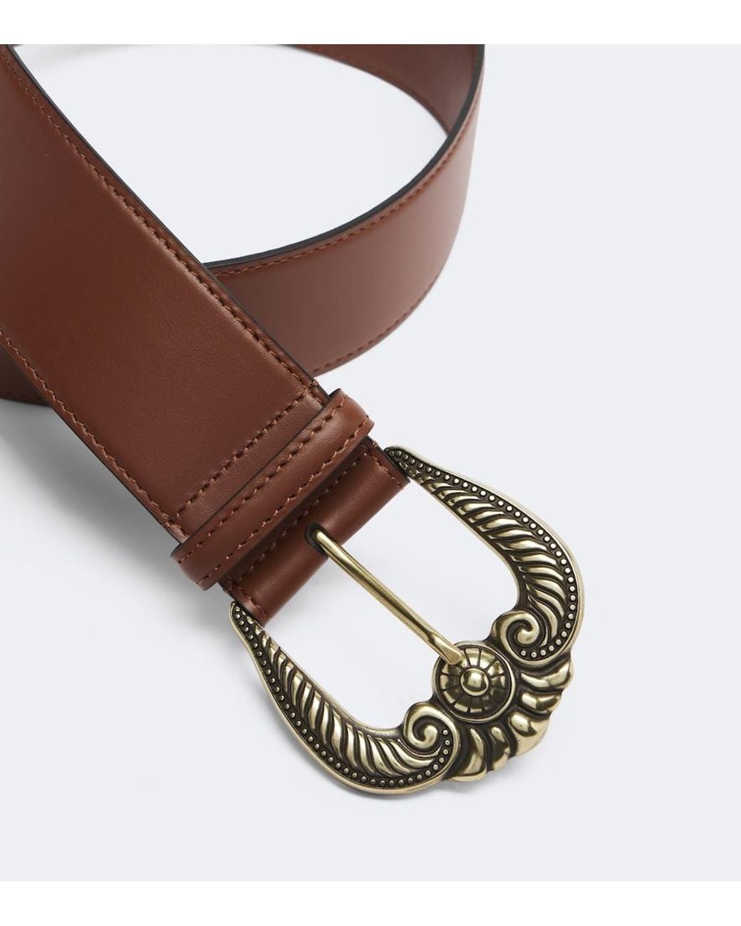Etro Brown Leather Belt