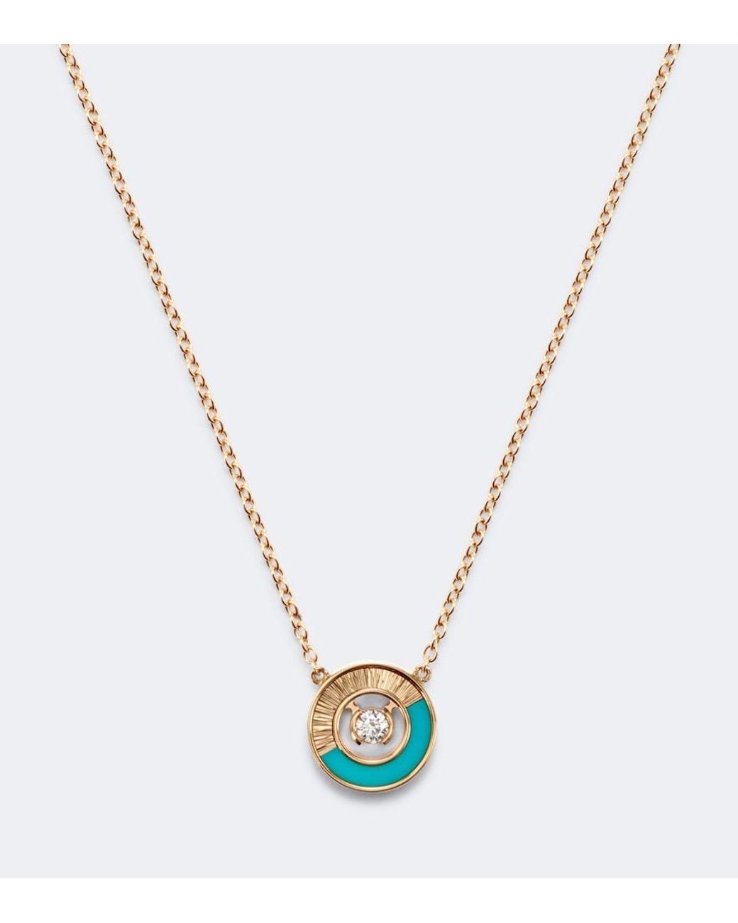 Piaget White Possession Vibrant Palace 18Kt Rose Necklace With And Diamond