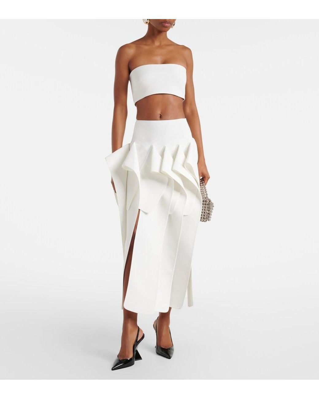 Maticevski White Top Tile