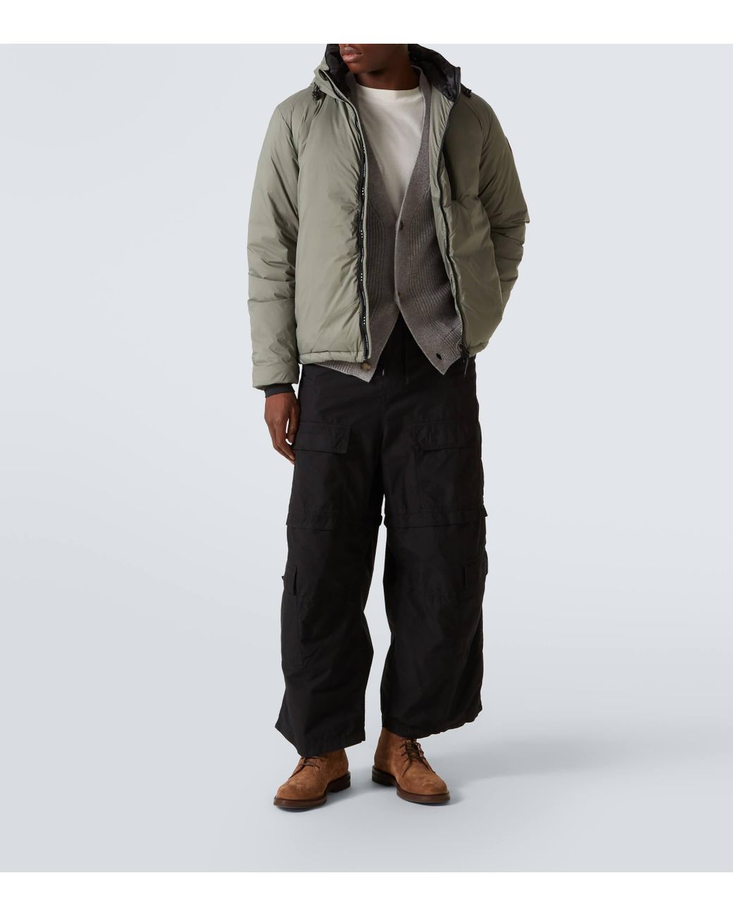 Lodge hooded down jacket sale