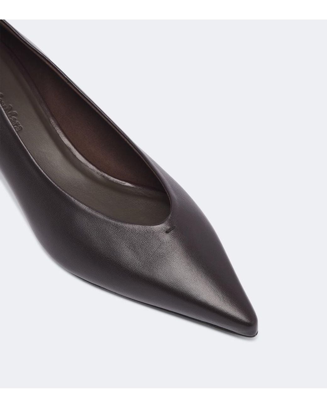 Max Mara Black Leather Pumps