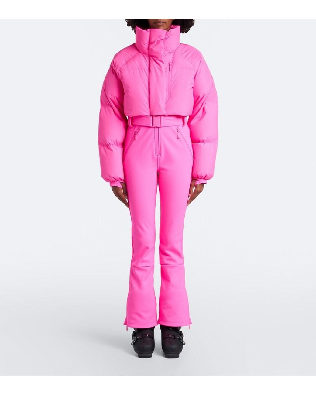 CORDOVA Pink Myoko Belted Quilted Ski Suit