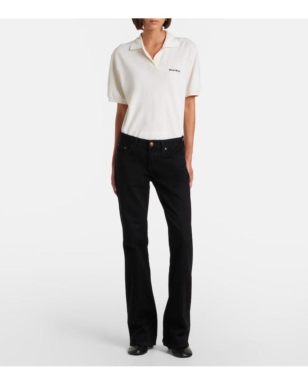 Jean Bootcut Agolde en coloris Black