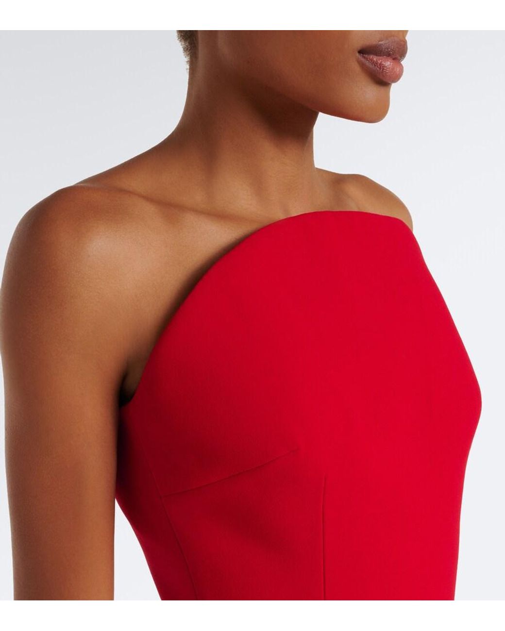 The New Arrivals Ilkyaz Ozel Red Fang Gown