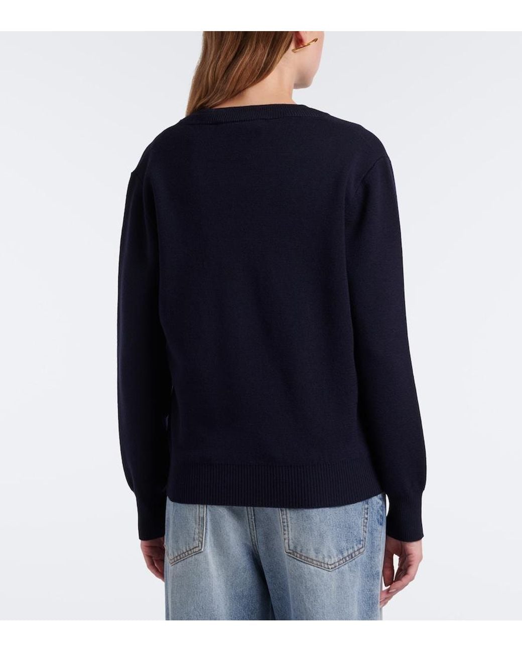 Rohe Blue Wool Sweater